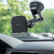 Автодержатель Proove Host Rider Suction Type Car Mount магнитный на панель и стекло для телефона, вакуумный, черный - изображение 1