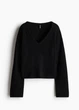 Светр H&M 18238 Чорний M (1262) - изображение 4