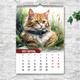 Календарь А3 перекидной настенный КОТЫ ІІ 13 листов ENTERSTORE (art. 250131) - изображение 5