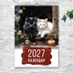 Календарь 2027 настенный перекидной КОТЫ 13 ЛИСТОВ ENTERSTORE 42х29.7 см (ART 250131) - изображение 1