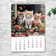 Календарь 2027 настенный перекидной КОТЫ 13 ЛИСТОВ ENTERSTORE 42х29.7 см (ART 250131) - изображение 7