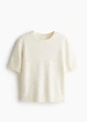 Светр H&M 18211 Молочний XXXL (1169) - изображение 3