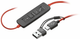 Наушники Poly BlackWire C3220 M USB-C + USB-C/A Adapter HS Stereo (8X228AA) - изображение 3
