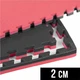 Коврик для фитнеса Bushido Puzzle Tatami 100 x 100 x 2 см Черно-красный (5902539018967) - изображение 8