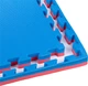 Коврик для фитнеса Bushido Puzzle Tatami 100 x 100 x 2 см Красно-синий (5902539019926) - изображение 3