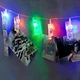 Світлодіодна гірлянда з прищіпками для фото RESTEQ 20 LED/2 м — гірлянда-прищіпки для фотографій, малюнків та декору з кольоровим - зображення 2