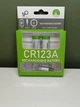 Аккумуляторная батарейка CR123A / CR123 / 16340 Smartools 2 шт и кабель 1 шт 1 компл - изображение 1