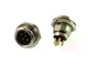 Разъем miniXLR круглый 5-контактный New Tide золотое покрытие контактов 92M-503 (5P) металлическое крепление 1шт - изображение 3