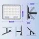 Светодиодный прожектор YIQIBRO 50W 6500K для улицы, LED прожектор холодный белый свет - изображение 7