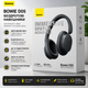 Беспроводные наушники Baseus Bowie D05 Bluetooth накладные наушники с микрофоном Серые (Grey) - изображение 2