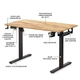 Стіл Mealux PowerDesk Lite Mahogany з електрорегулюванням висоти (арт. EVO-201 Lite Mahogany/B) - изображение 3