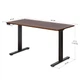 Стіл Mealux PowerDesk Duo Walnut (арт. EVO-242 Duo Walnut /B) - изображение 6