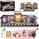 Конструктор Five Nights at Freddys Пиццерия с аниматрониками 1388 деталей для сборки большой коллекционной модели Freddy Fazbears Pizza набор для фанатов популярной игры ФНАФ игровой комплект для творческого досуга детей и взрослых - изображение 1