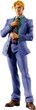 Коллекционная фигурка Banpresto Йошикаге Кира JoJo Bizarre Adventure 22 см ПВХ статуэтка персонажа из аниме Невероятные Приключения ДжоДжо Diamond Is Unbreakable детализированная модель для фанатов серии и ценителей японской анимации сувенирная продукция - изображение 2