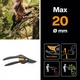 Секатор площинний Fiskars SingleStep P26 (1000567) - зображення 3