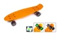 Скейт Penny Board 22" Помаранчевий на LED колесах - зображення 1
