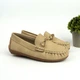 Класичні мокасини для школи для хлопчика Apawwa (ABY0252P beige) Розмір 28, 18 см - зображення 2