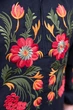 Вишиванка для дівчинки V&V Калина 164 Чорний (010431193-002) - изображение 3
