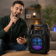 Колонка Bluetooth з динаміком на 6,5 дюйма/Акустика дротовим мікрофоном GTS-1283 30 см - зображення 2