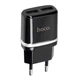 Мережевий зарядний пристрій Hoco C12 Smart Charger 12W Black - зображення 1
