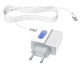 Мережевий зарядний пристрій HOCO C75 Home Charger Type-C cable 12W White - изображение 2