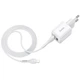 Мережевий зарядний пристрій HOCO N8 Briar dual port charger Lightning cable 12W White - изображение 5
