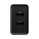 Мережевий зарядний пристрій Baseus Speed Mini Dual U Charger 10.5W Black CCFS-R01 - изображение 5