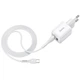 Мережевий зарядний пристрій HOCO N8 Briar dual port charger Type-C cable 12W White - зображення 5