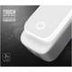 Мережевий зарядний пристрій LDNIO A2205 Touch Light Type-C cable 12W White - изображение 7