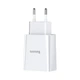 Мережевий зарядний пристрій Baseus Speed Mini Dual U Charger 10.5W White CCFS-R02 - изображение 5