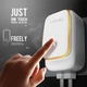 Мережевий зарядний пристрій LDNIO A2205 Touch Light Type-C cable 12W White - изображение 9
