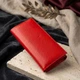 Жіночий гаманець із монетницею на клямці ST Leather 18957 червоний - зображення 3