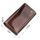 Кошелек женский ST Leather 18431 (S9001A) лакированная кожа коричневый - изображение 6