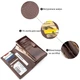 Кошелек женский ST Leather 18431 (S9001A) лакированная кожа коричневый - изображение 7