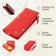 Универсальный женский кошелек-клатч ST Leather&nbsp;19372 красный - изображение 3