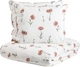 Komplet pościeli Homla Meadow Flowers bawełniany Poszwa na kołdrę 220 x 200 cm + 2 poszewki na poduszki 50 x 60 cm Maki (5906496724855) - obraz 1