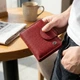 Кошелек женский ST Leather 18499 (ST415) небольшой красный - изображение 4