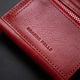 Женский кожаный кошелек Grande Pelle 11365 красный - изображение 10