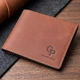 Компактный кошелек из натуральной кожи без застежки Grande Pelle 11661 коричневый - изображение 1