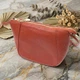Небольшая женская сумка через плечо из натуральной кожи Vintage 22300 коричневая - изображение 4