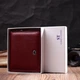 Портмоне для жінок на блискавці з натуральної шкіри ST Leather 19487 бордовий - зображення 10