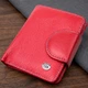 Кожаный кошелек с монетницей ST Leather 19453 красный - изображение 1