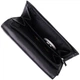 Кожаный женский кошелек в три сложения ST Leather 22488 черный - изображение 7