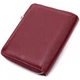 Практичный кошелек для женщин из натуральной кожи ST Leather 22450 бордовый - изображение 2