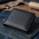 Интересный кошелек с блоком под документы из натуральной кожи ST Leather 22480 черный - изображение 4