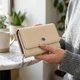 Вместительный кошелек для женщин из натуральной кожи ST Leather 22500 белый - изображение 2