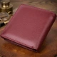 Небольшой женский кошелек с монетницей из натуральной кожи ST Leather 22544 бордовый - изображение 4