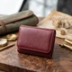Кожаный кошелек для женщин ST Leather 22507 бордовый - изображение 3