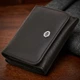 Гаманець для жінок з натуральної шкіри горизонтального формату ST Leather 22722 чорний - зображення 1