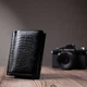 Стильный женский кошелек из фактурной натуральной кожи ST Leather 22732 черный - изображение 10